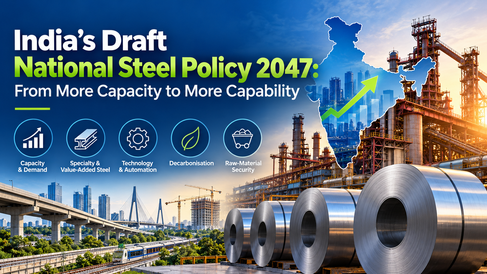 India's Draft National Steel Policy 2047: From More Capacity to More Capability